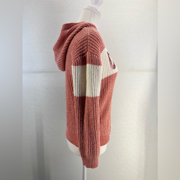 DKNY Girls Pink Sweatshirt Hoodie knit SIZE LARGE - Picture 7 of 17